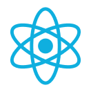 React Logo, django web development